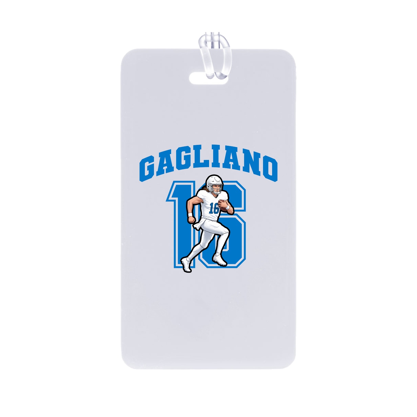 Bag Tag — Number in Classic