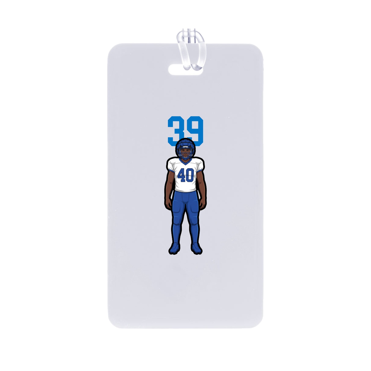 Bag Tag — Number Top in Classic