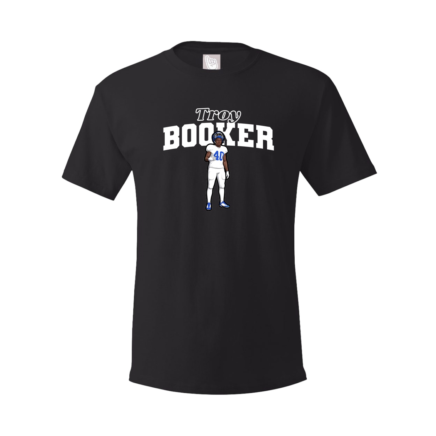 Youth Tee — Name Arch in Black