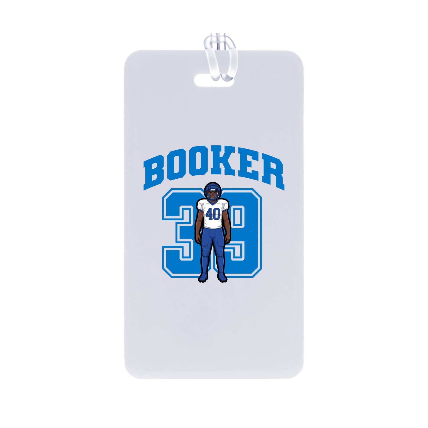 Bag Tag — Number in Classic