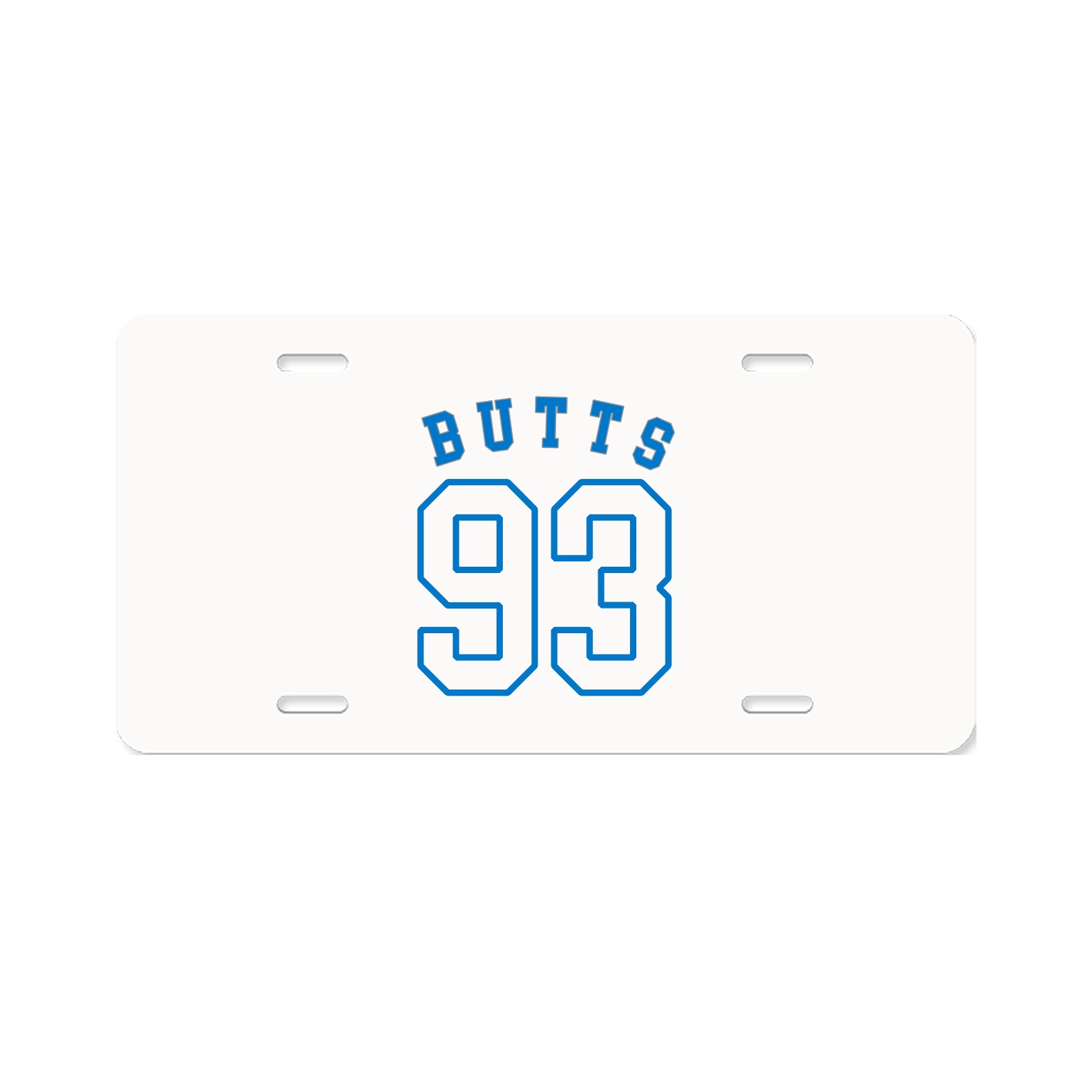 License Plate — Shirsey Arch in Classic