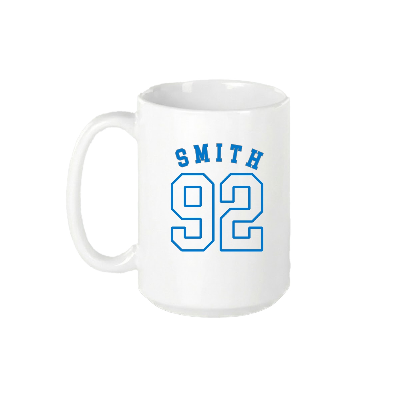15oz Coffee Mug — Shirsey Arch in White