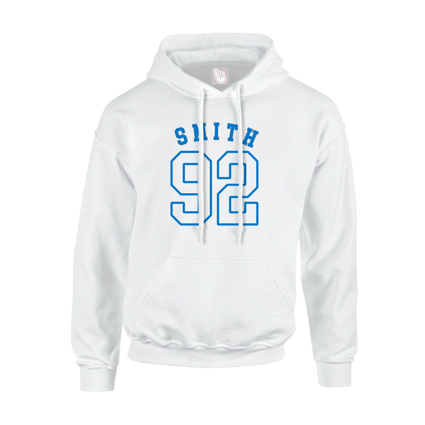 Hoodie — Shirsey Arch in White