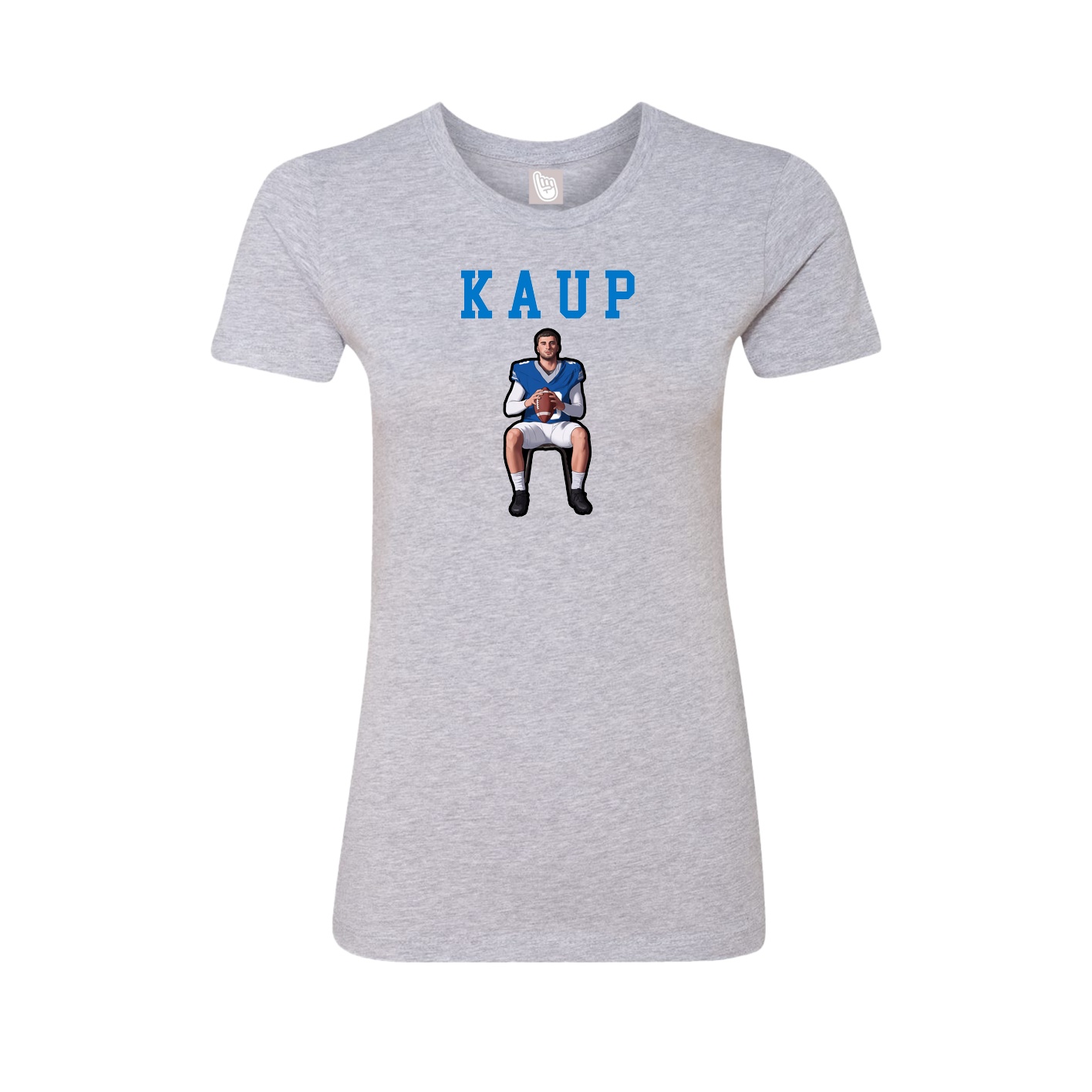 Fitted Women's Tee — Shirsey in Grey