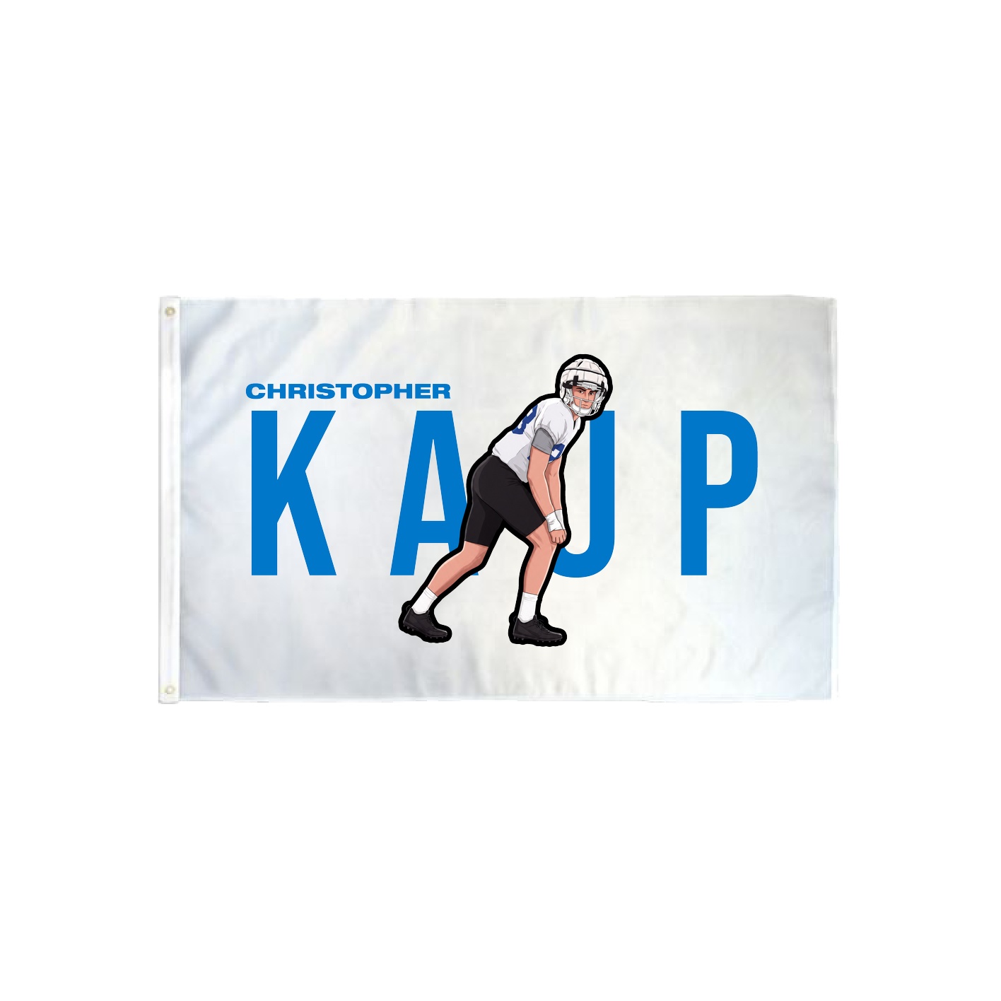3x5 Flag — Player Name in Classic
