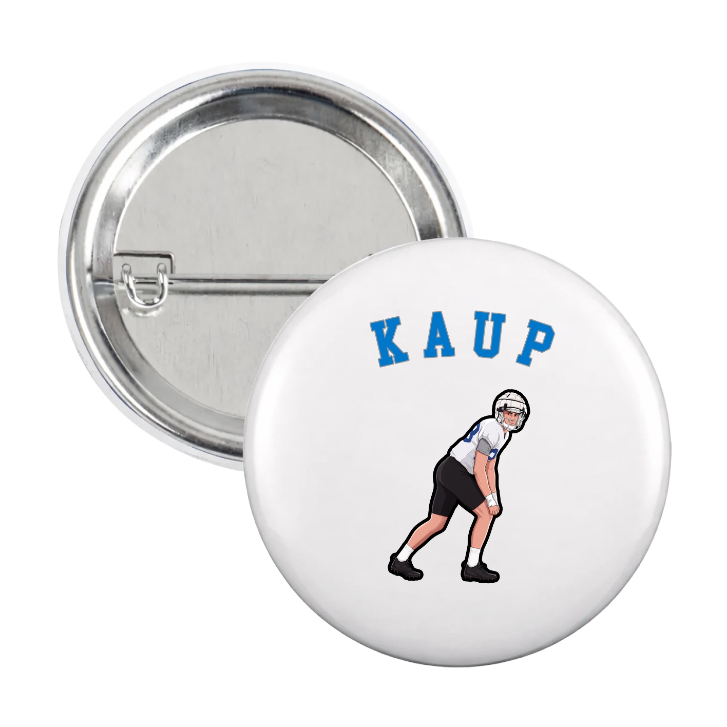 Game Day Button — Shirsey Arch in White
