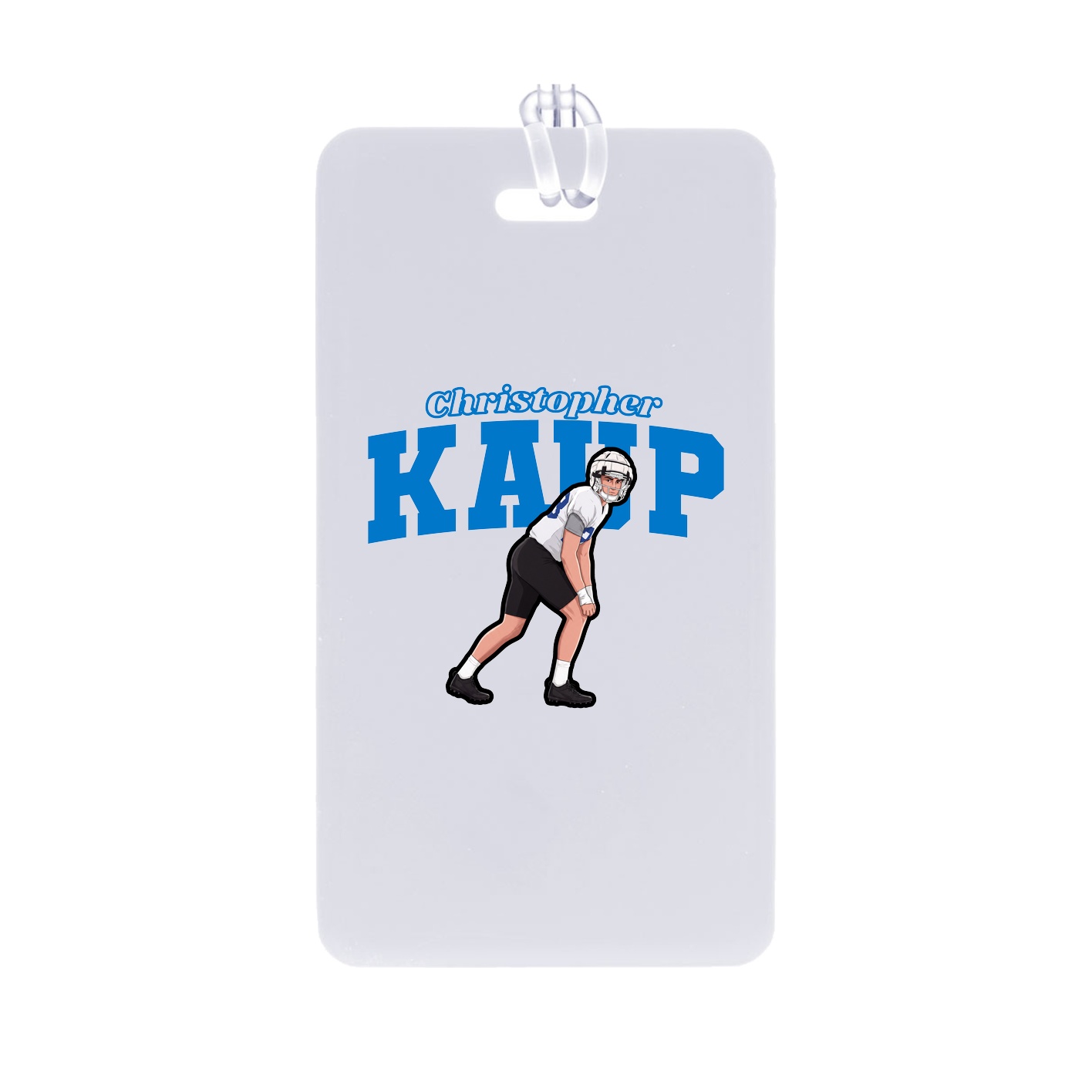 Bag Tag — Name Arch in Classic