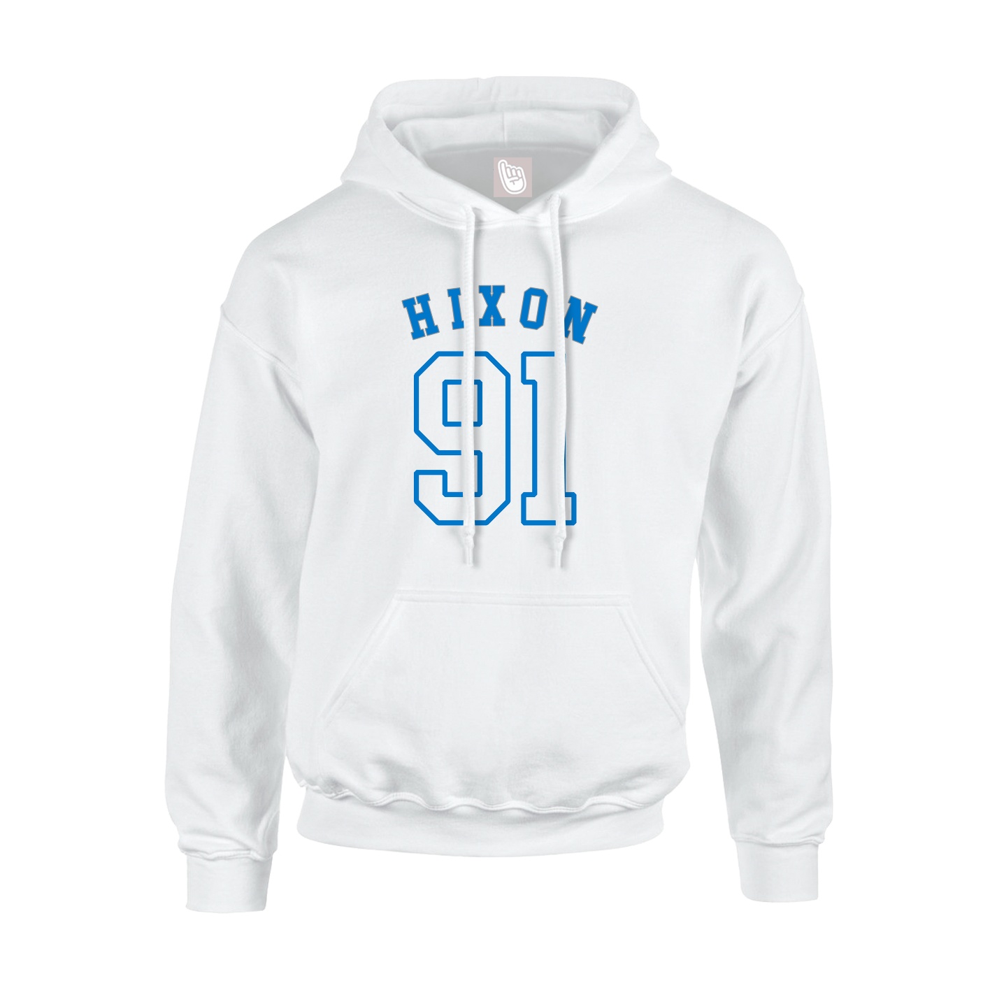 Hoodie — Shirsey Arch in White