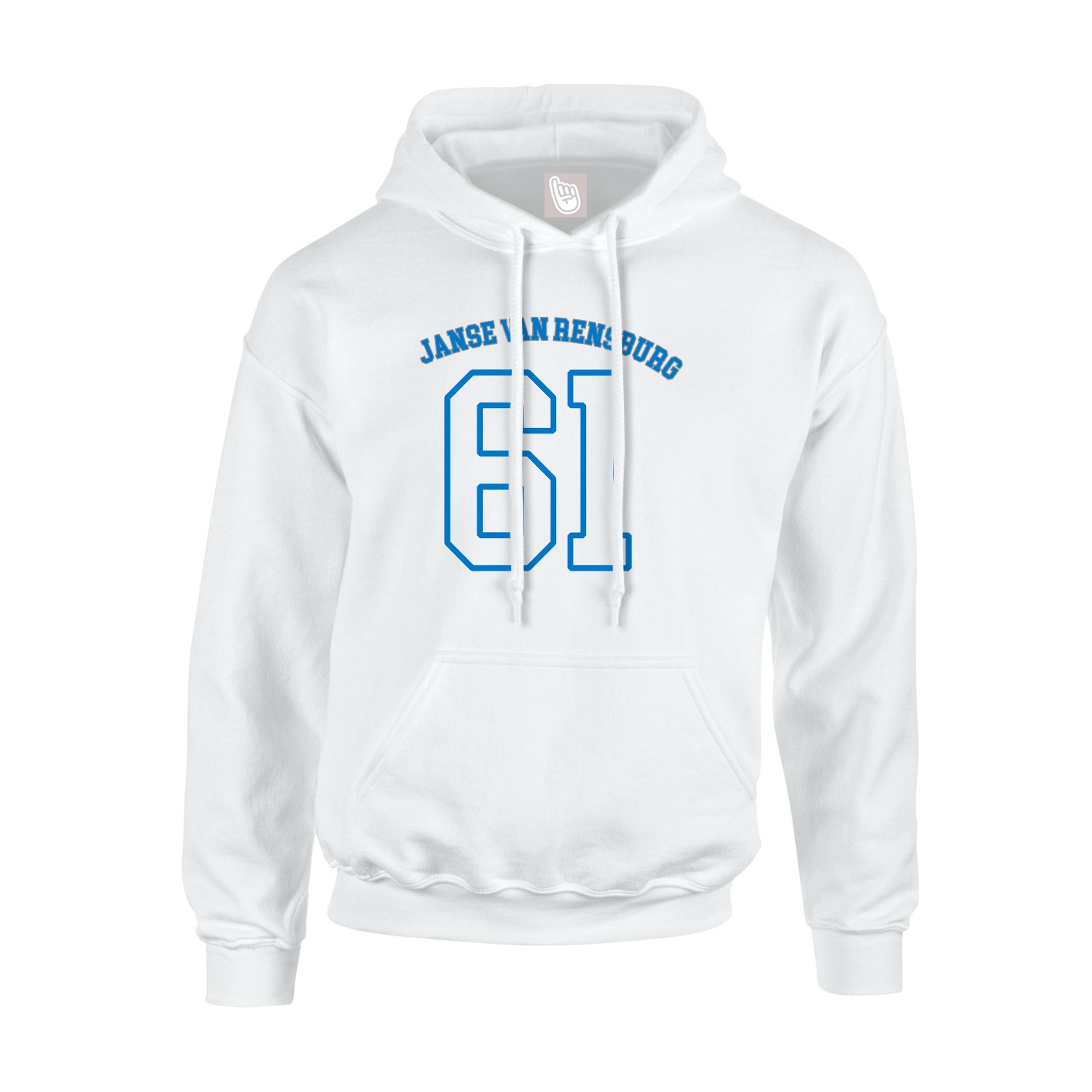 Hoodie — Shirsey Arch in White