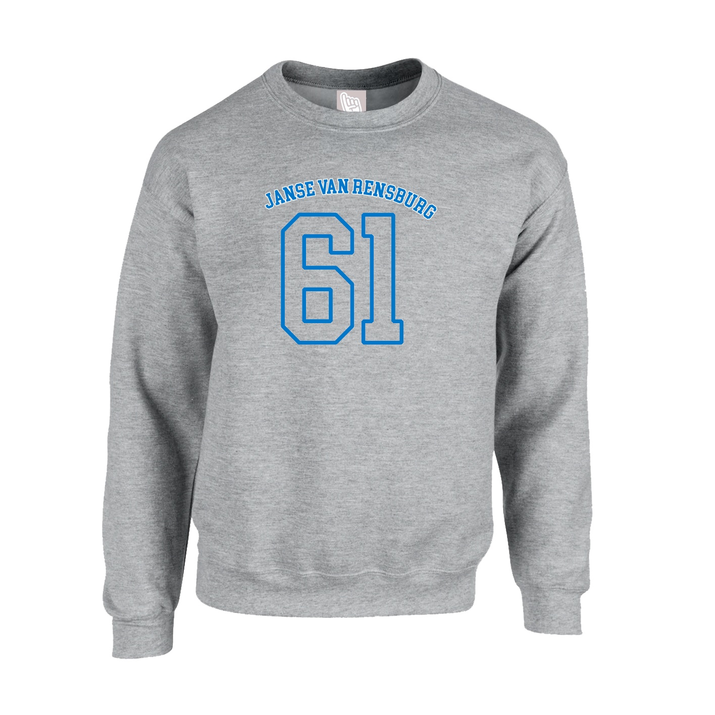 Fleece Crew — Shirsey Arch in Grey