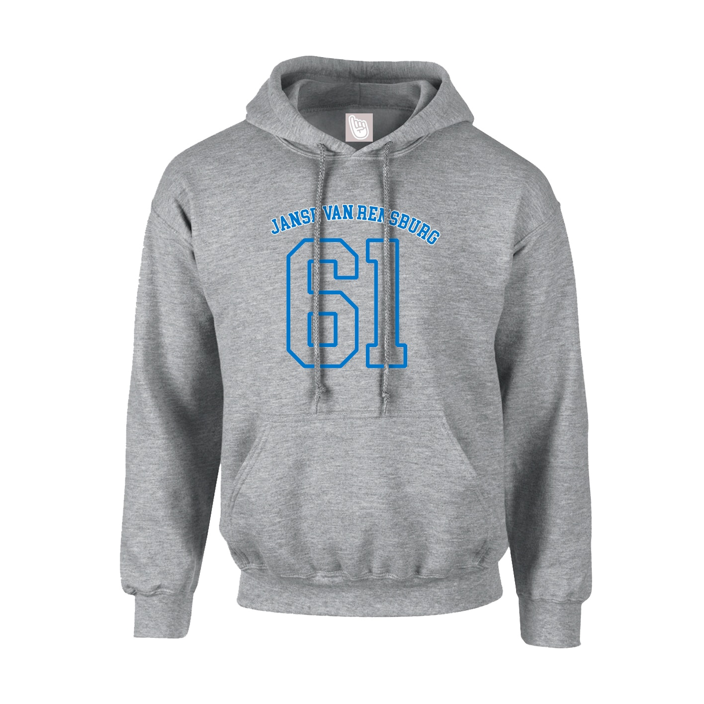 Youth Hoodie — Shirsey Arch in Grey