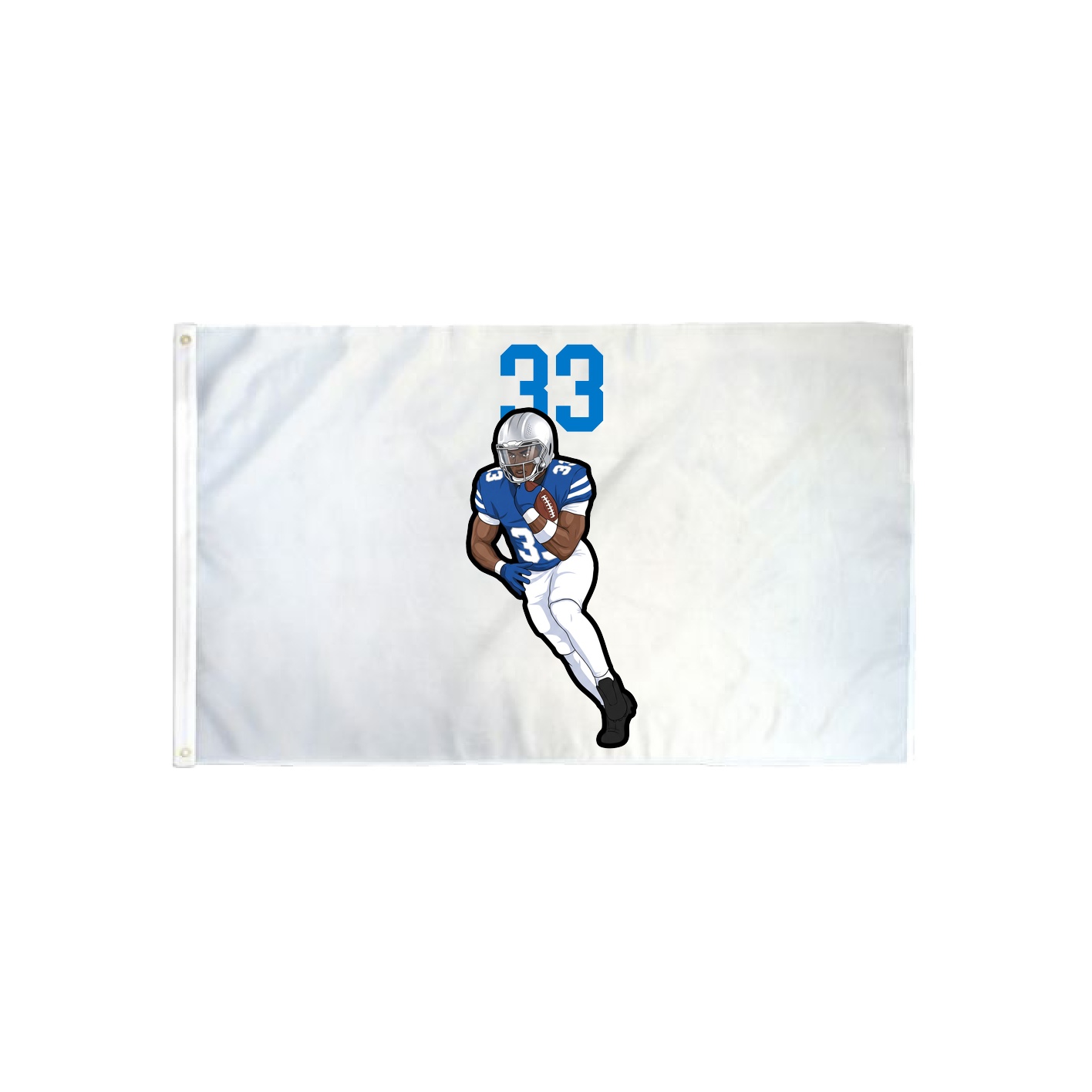 3x5 Flag — Number Top in Classic