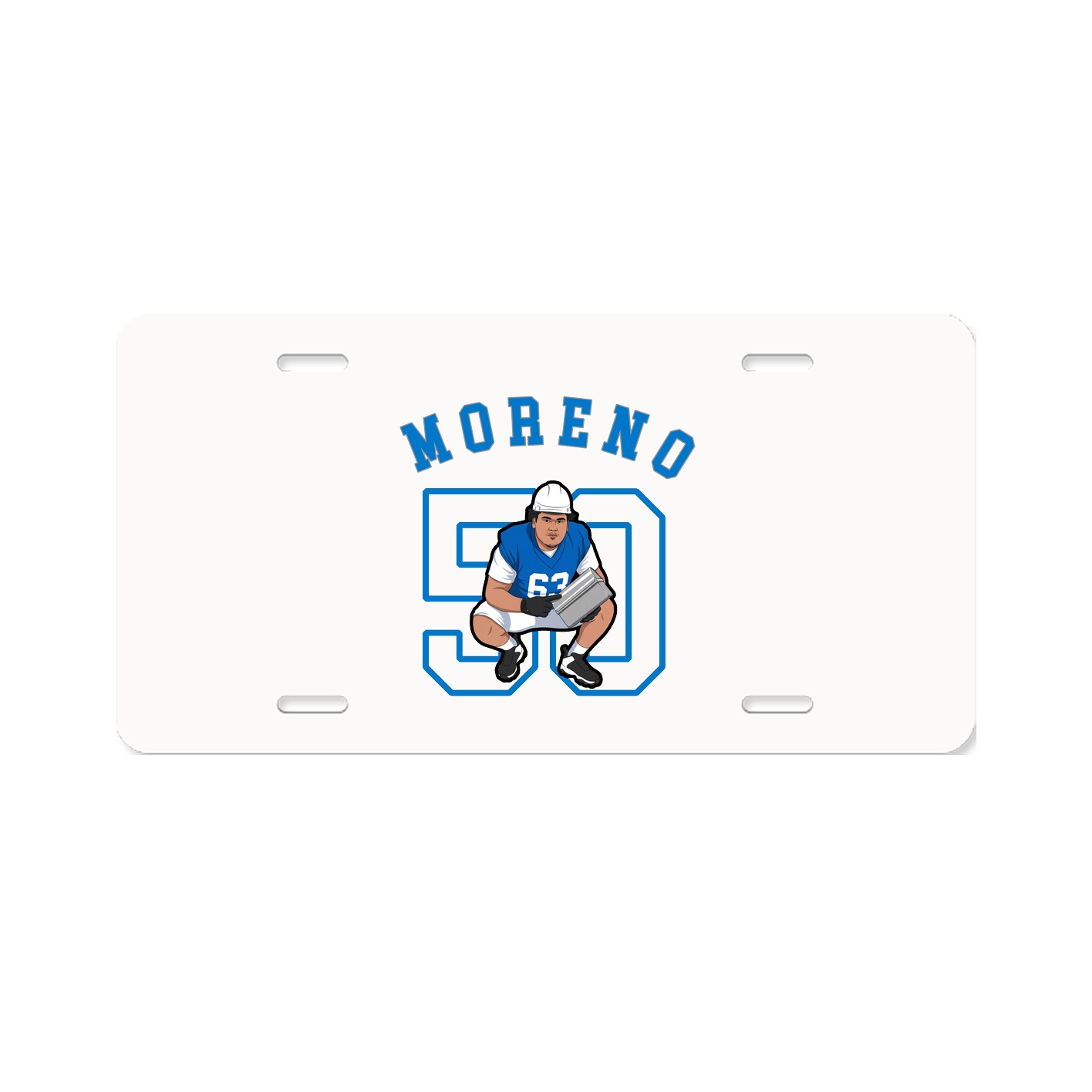 License Plate — Shirsey Arch in Classic