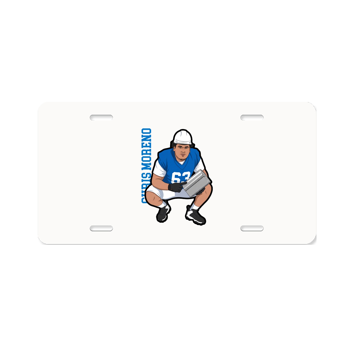 Aluminum License Plate