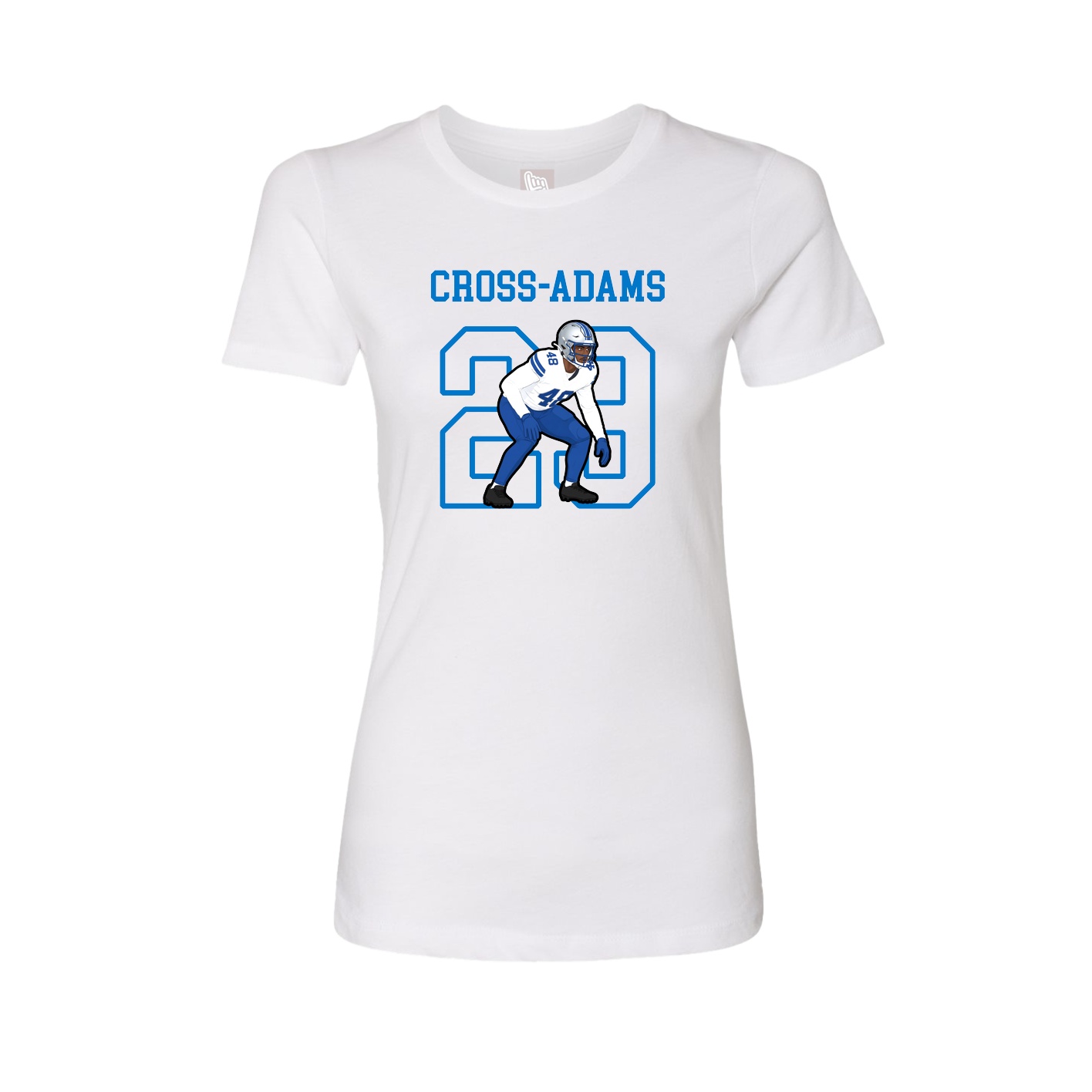Fitted Women's Tee — Shirsey in White