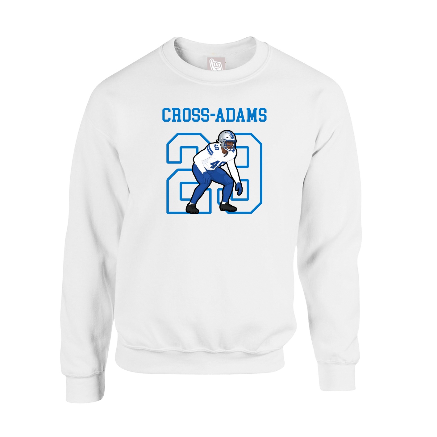 Fleece Crew — Shirsey in White