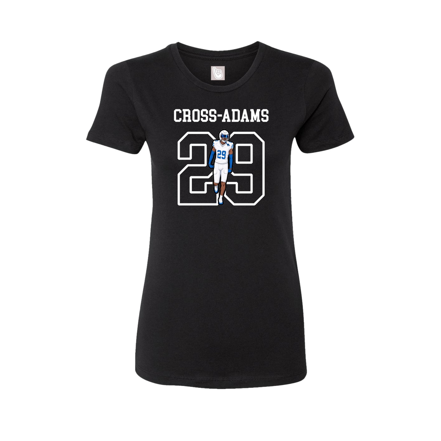 Fitted Women's Tee — Shirsey in Black