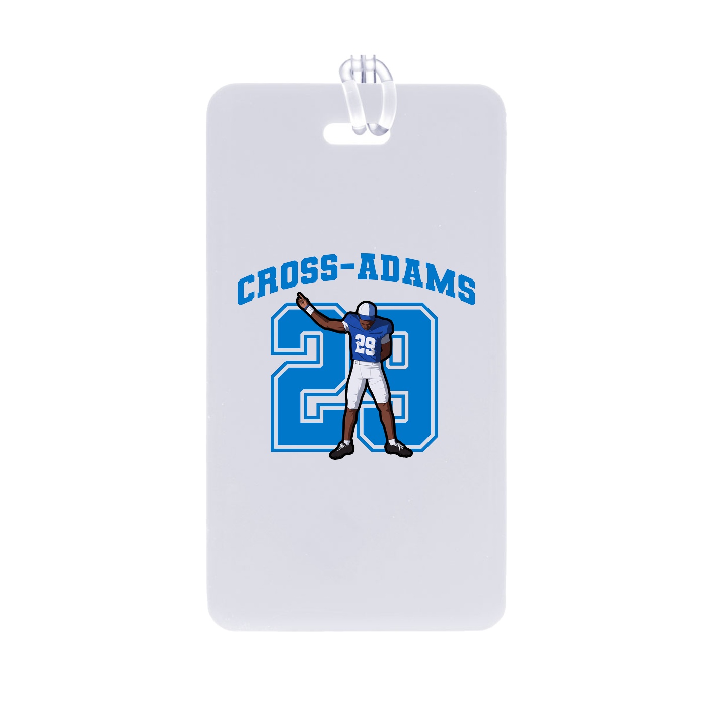 Bag Tag — Number in Classic