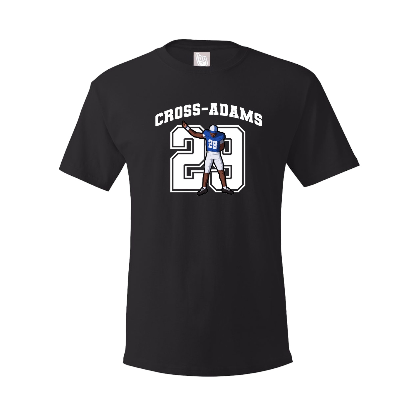 Youth Tee — Number in Black