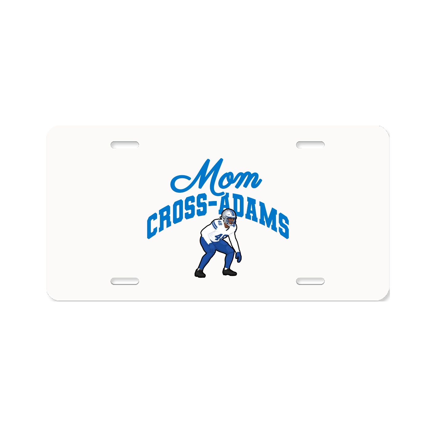License Plate — Mothers Day Arch in Classic