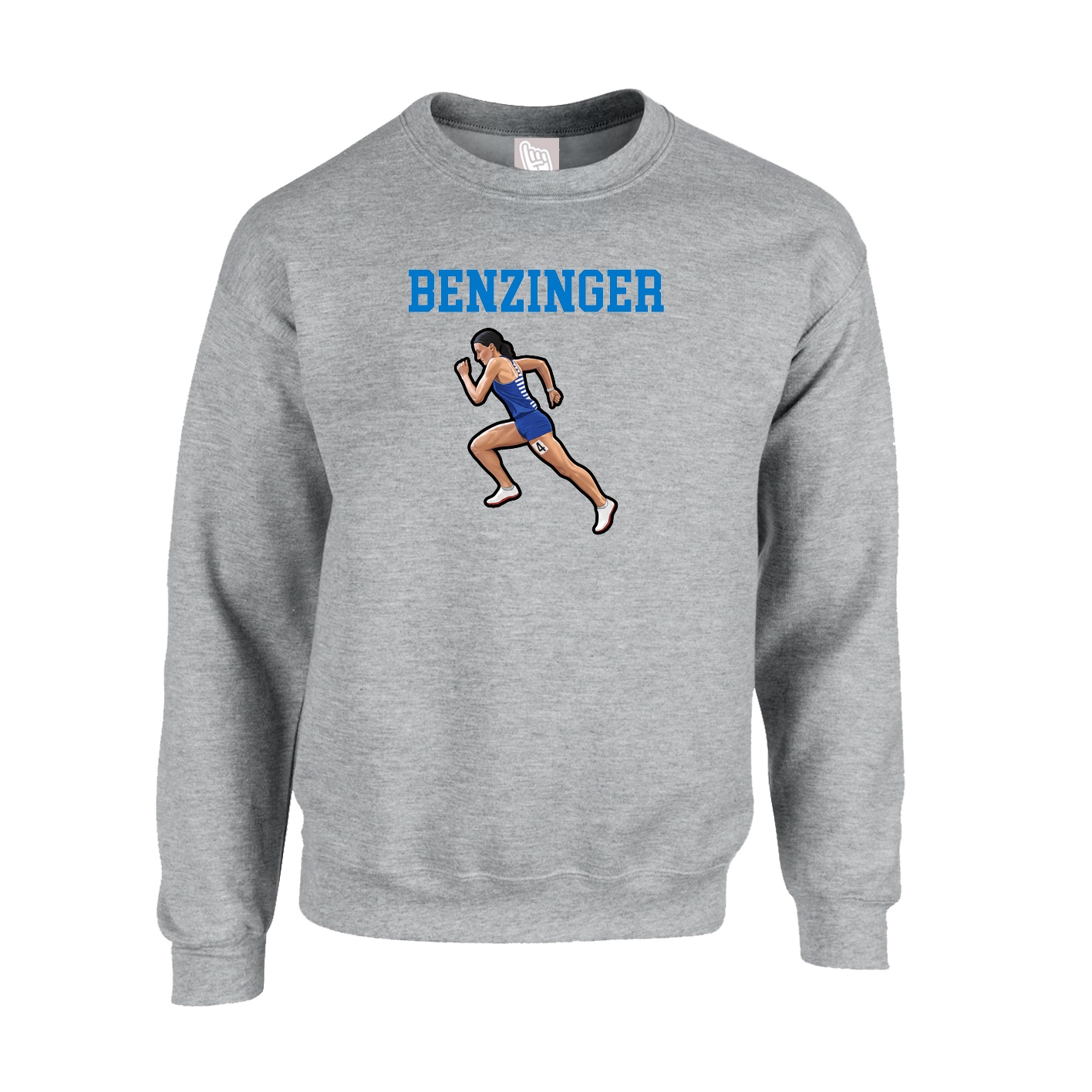 Fleece Crew — Shirsey in Grey