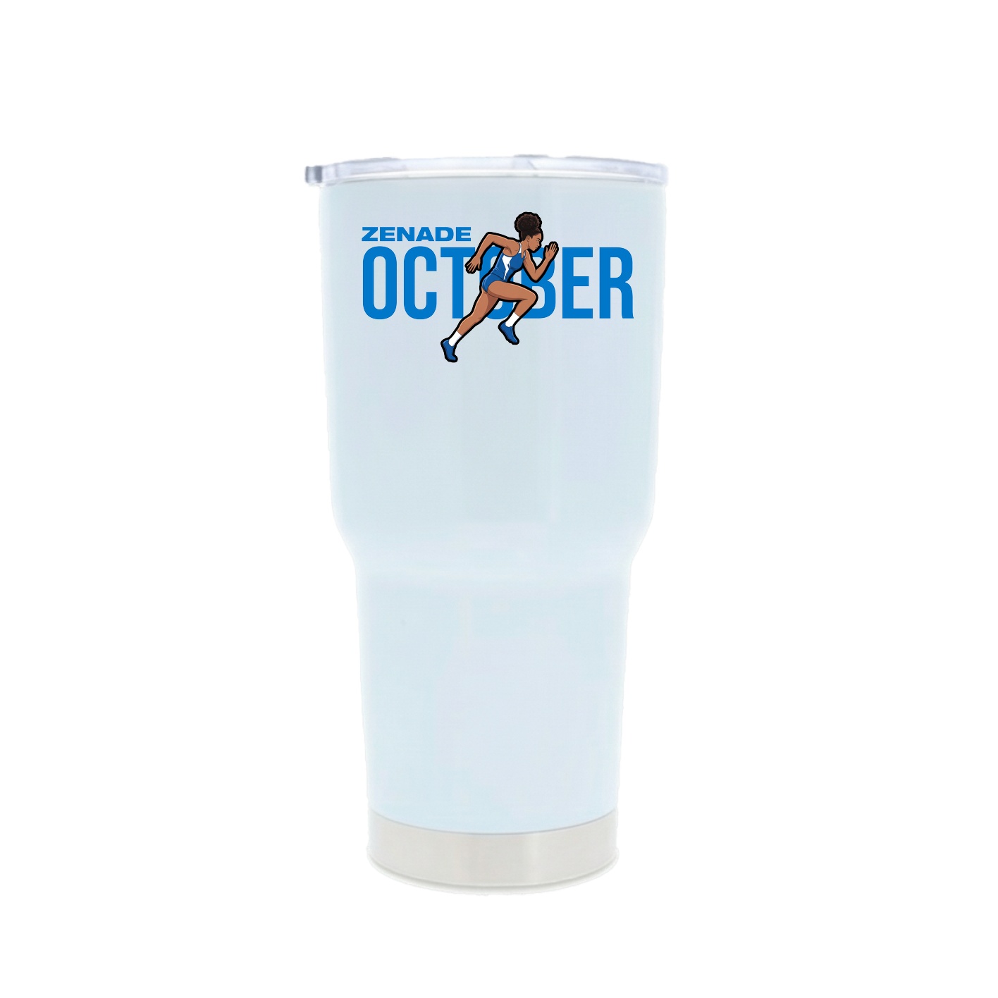 30oz Stainless Steel Tumbler — Player Name in White