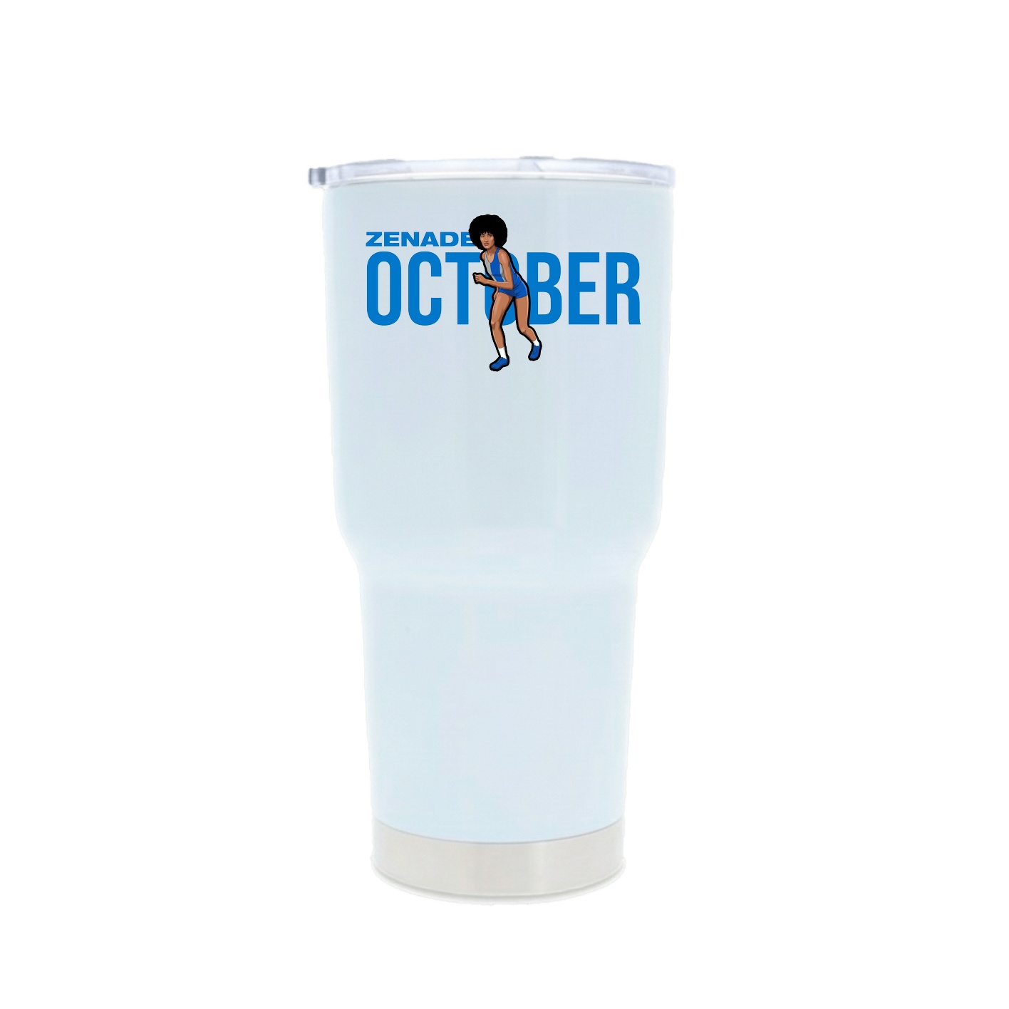 30oz Stainless Steel Tumbler — Player Name in White
