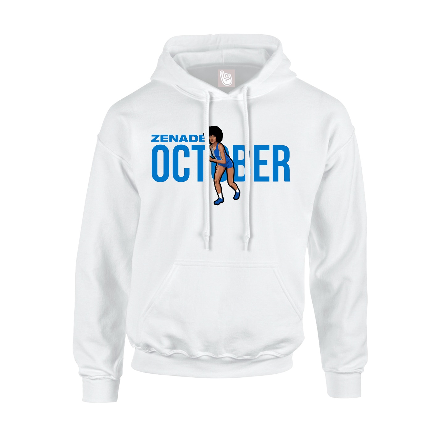 Hoodie — Player Name in White