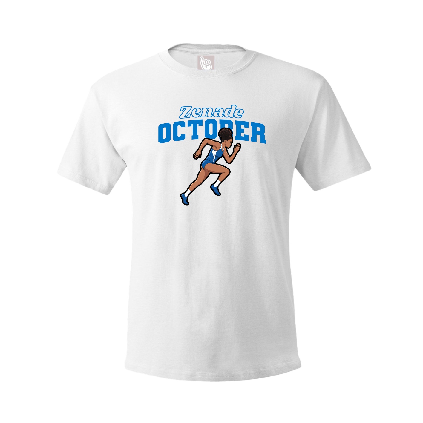 Tee — Name Arch in White