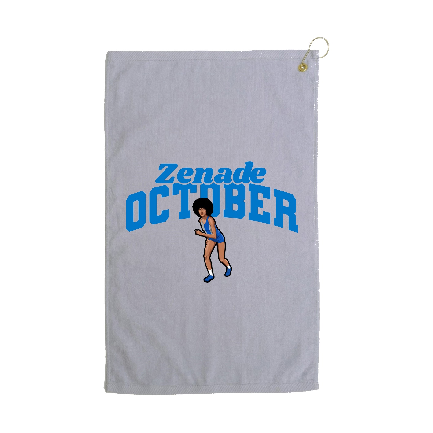 Golf Towel — Signature Arch in Grey
