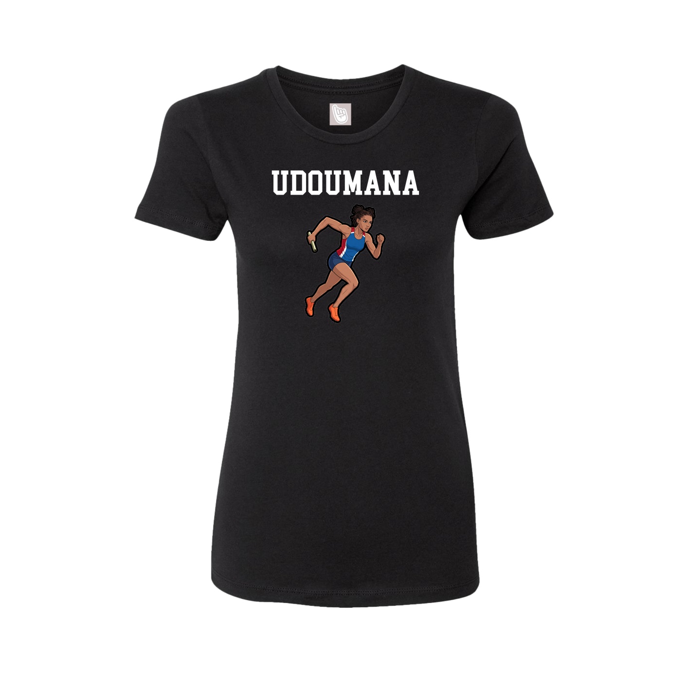 Fitted Women's Tee — Shirsey in Black