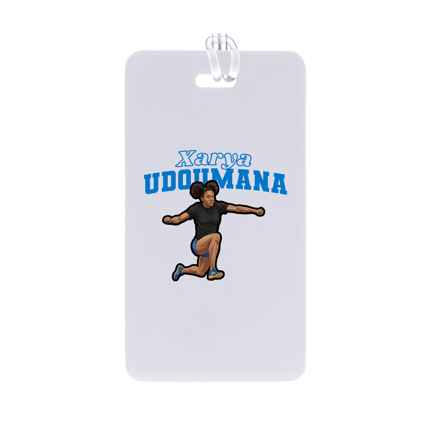 Bag Tag — Name Arch in Classic