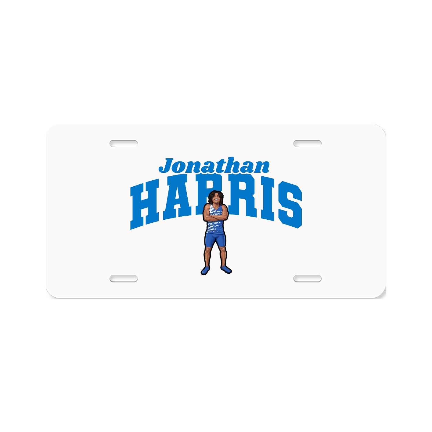 License Plate — Signature Arch in Classic