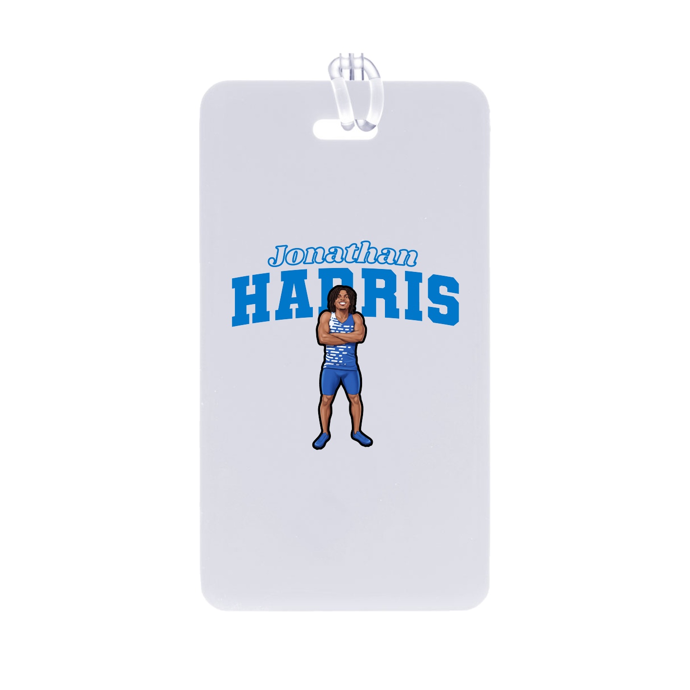 Bag Tag — Name Arch in Classic