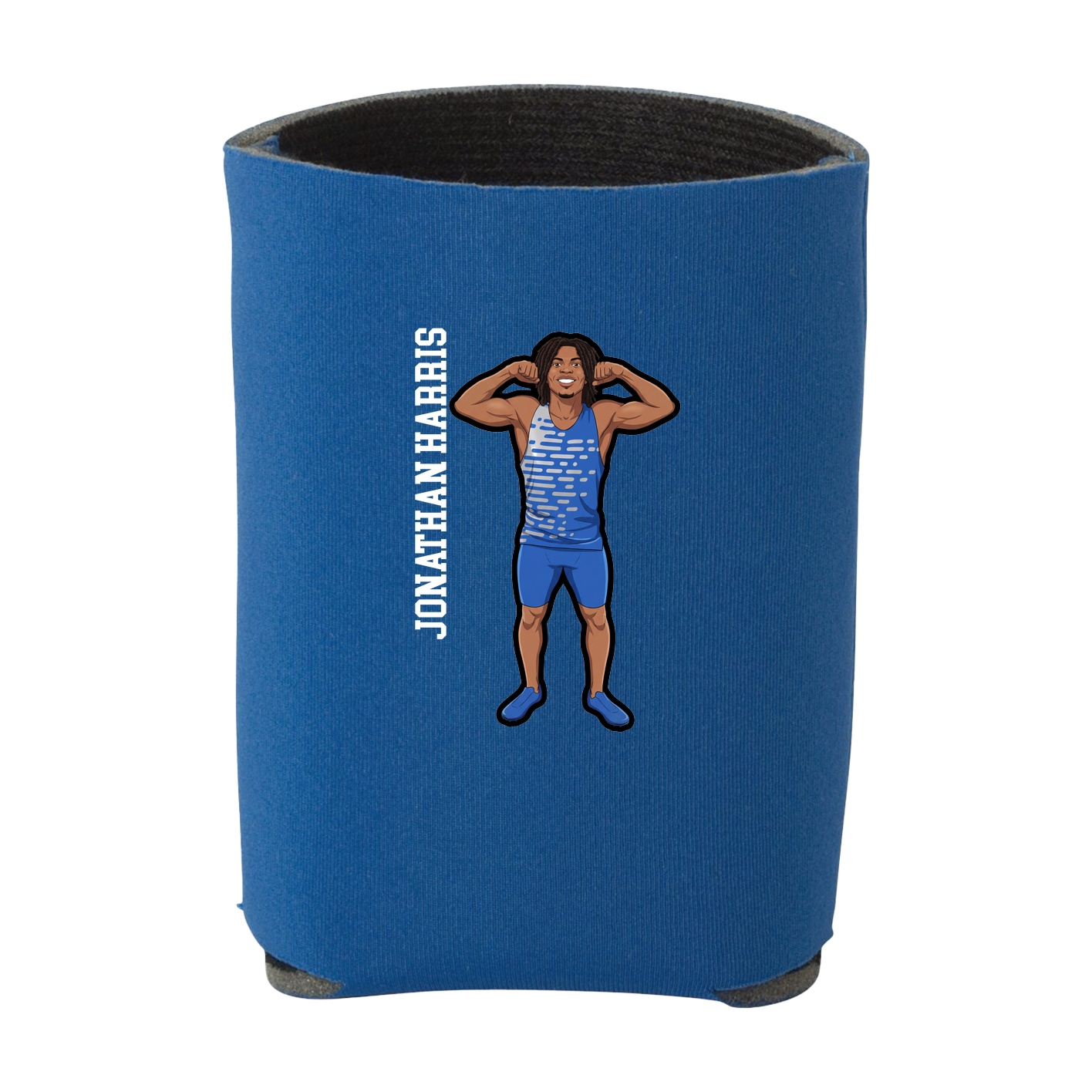 Can Holder — Name Vertical in Royal