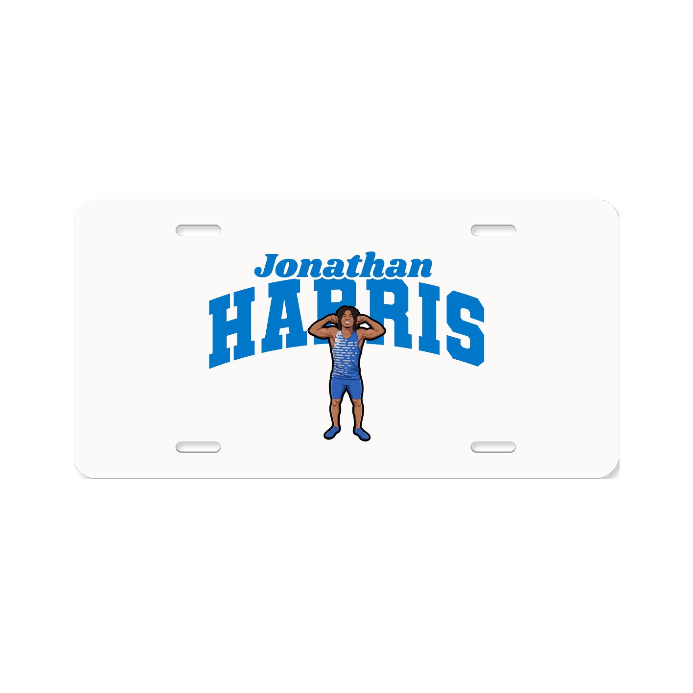 License Plate — Signature Arch in Classic