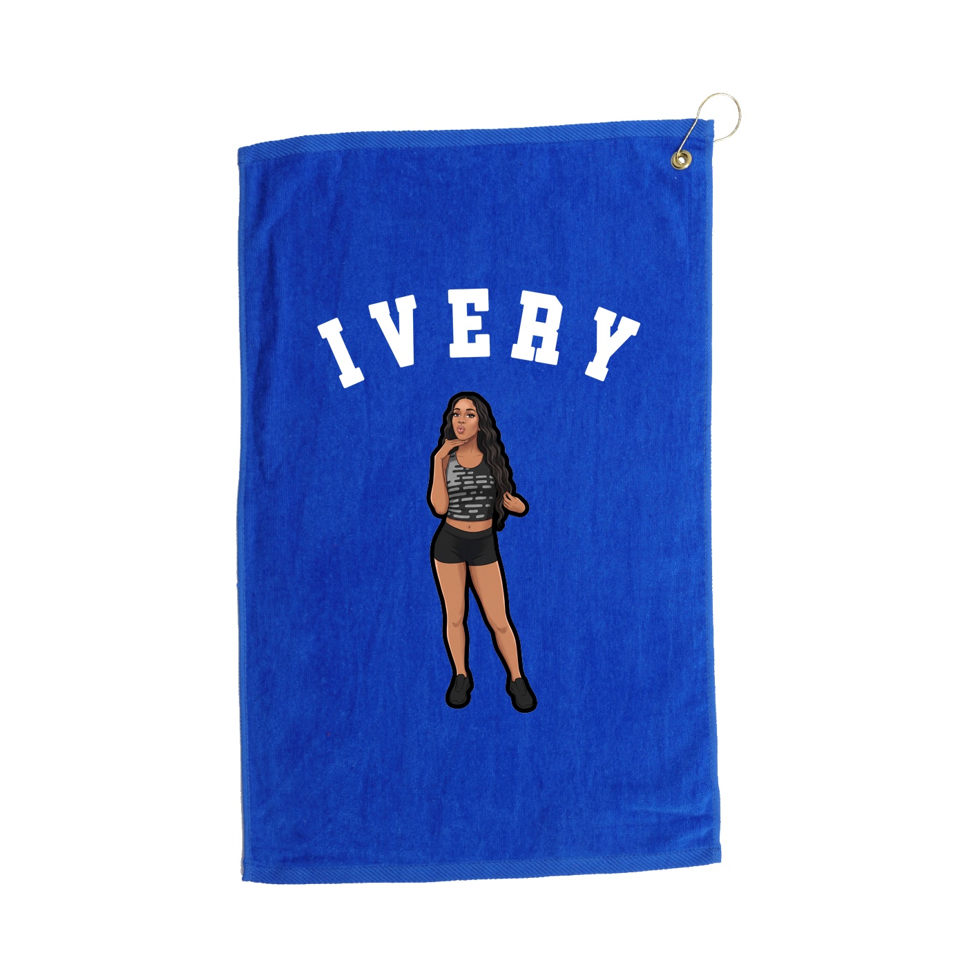 Golf Towel — Shirsey Arch in Royal