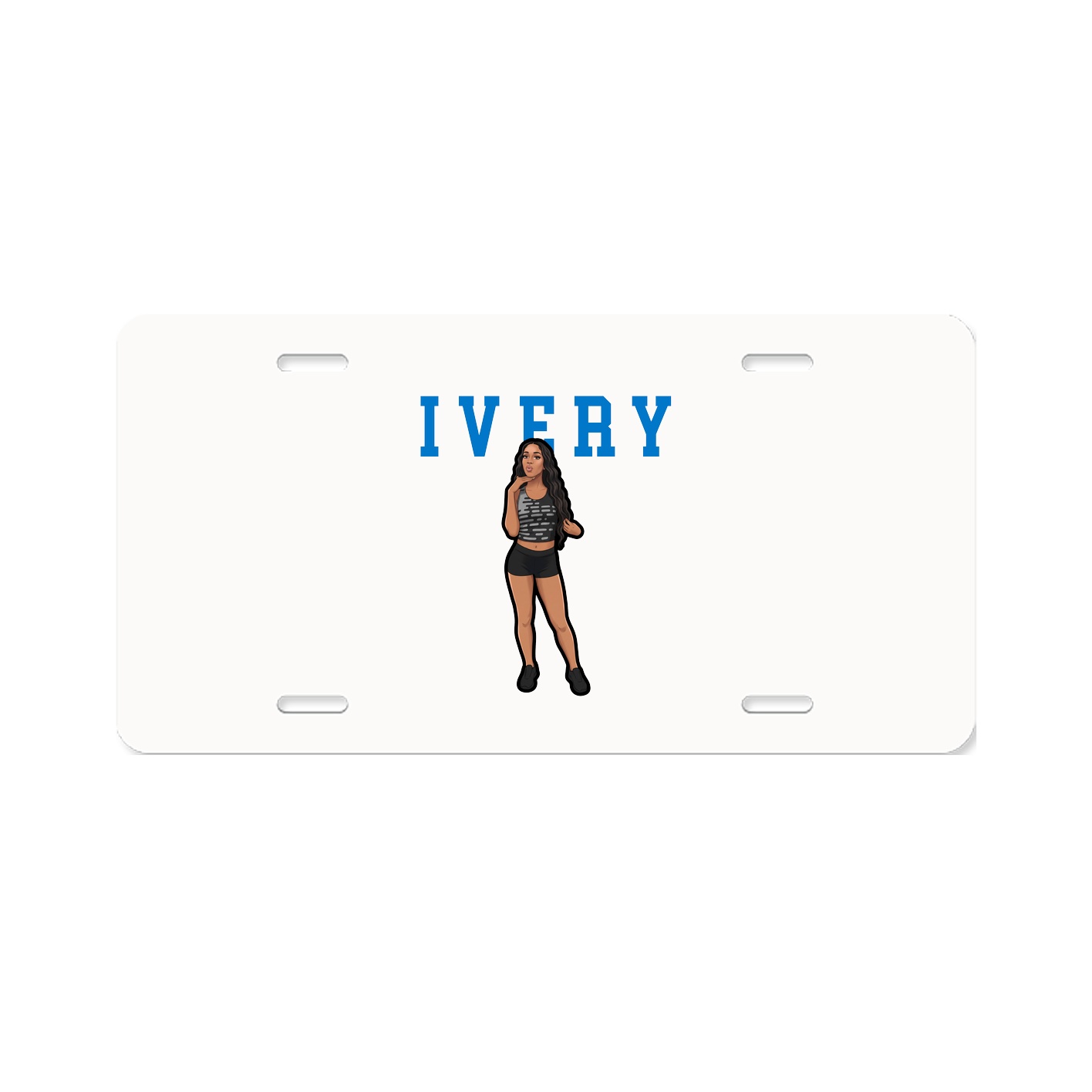 License Plate — Shirsey in Classic
