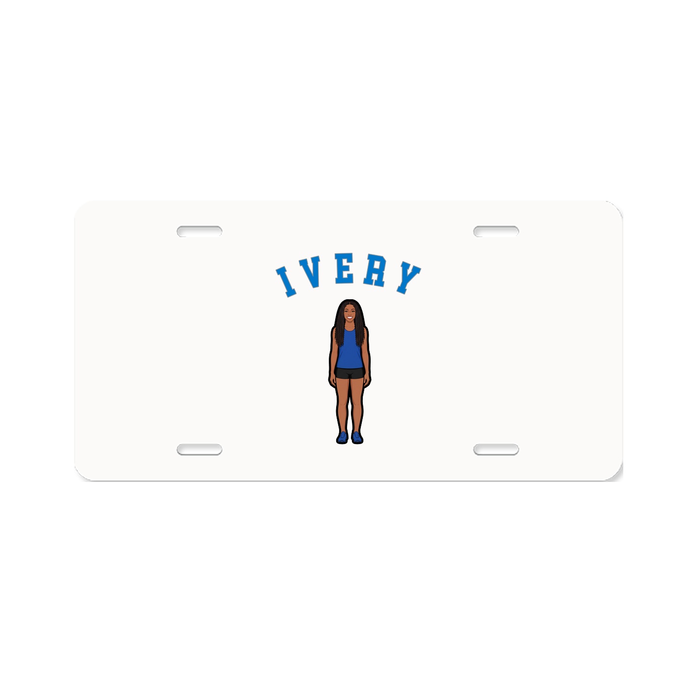 License Plate — Shirsey Arch in Classic