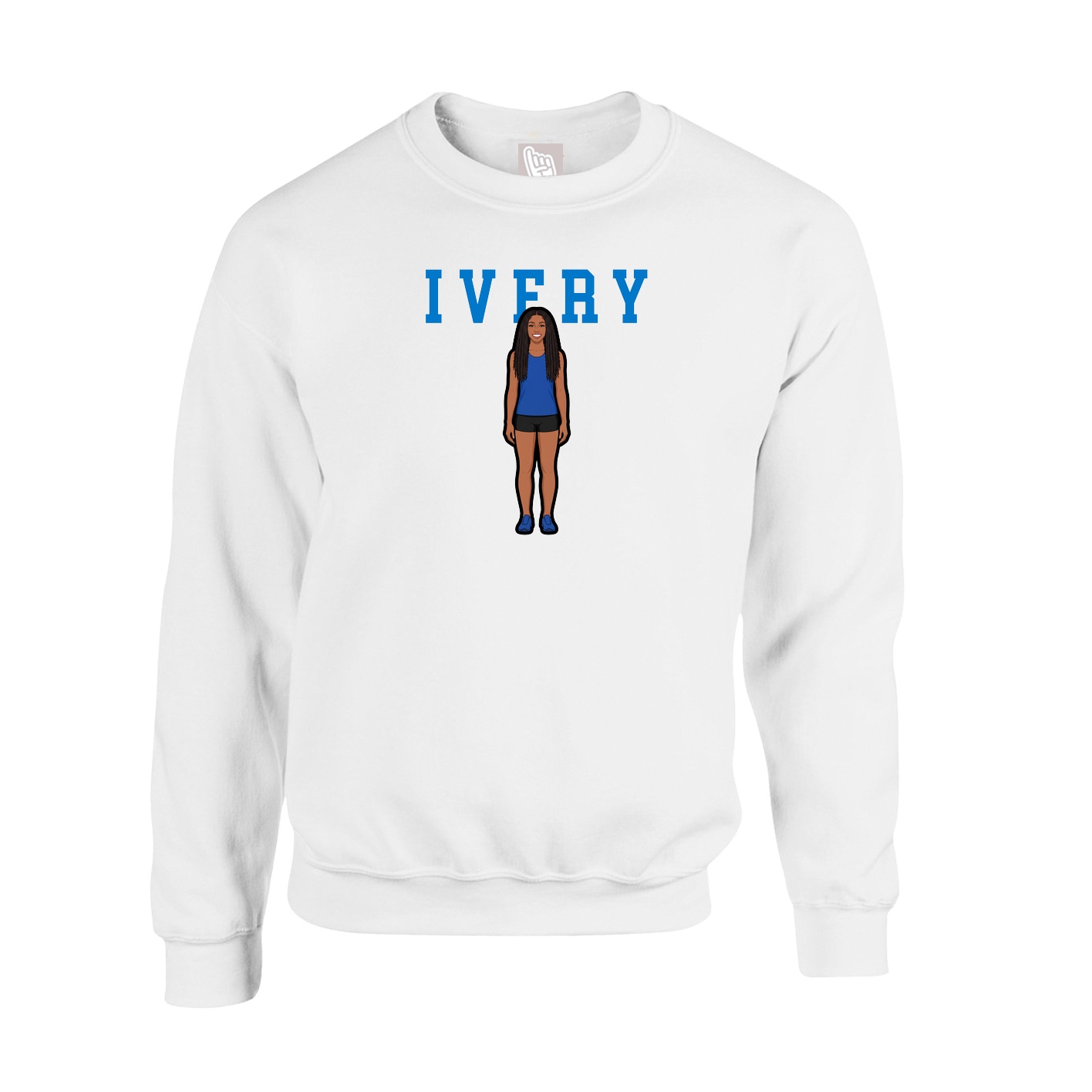 Fleece Crew — Shirsey in White