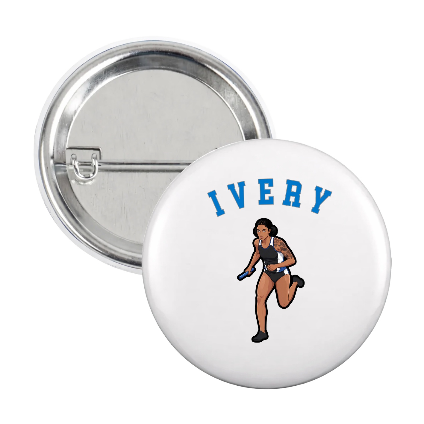 Game Day Button — Shirsey Arch in White