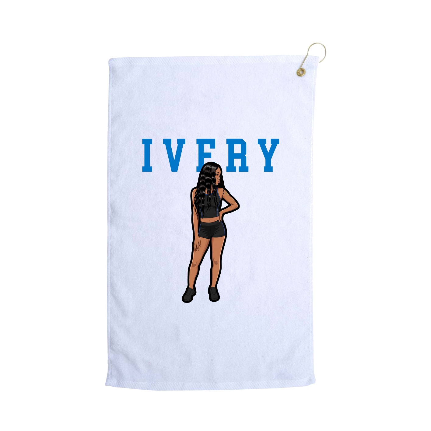 Golf Towel — Shirsey in White
