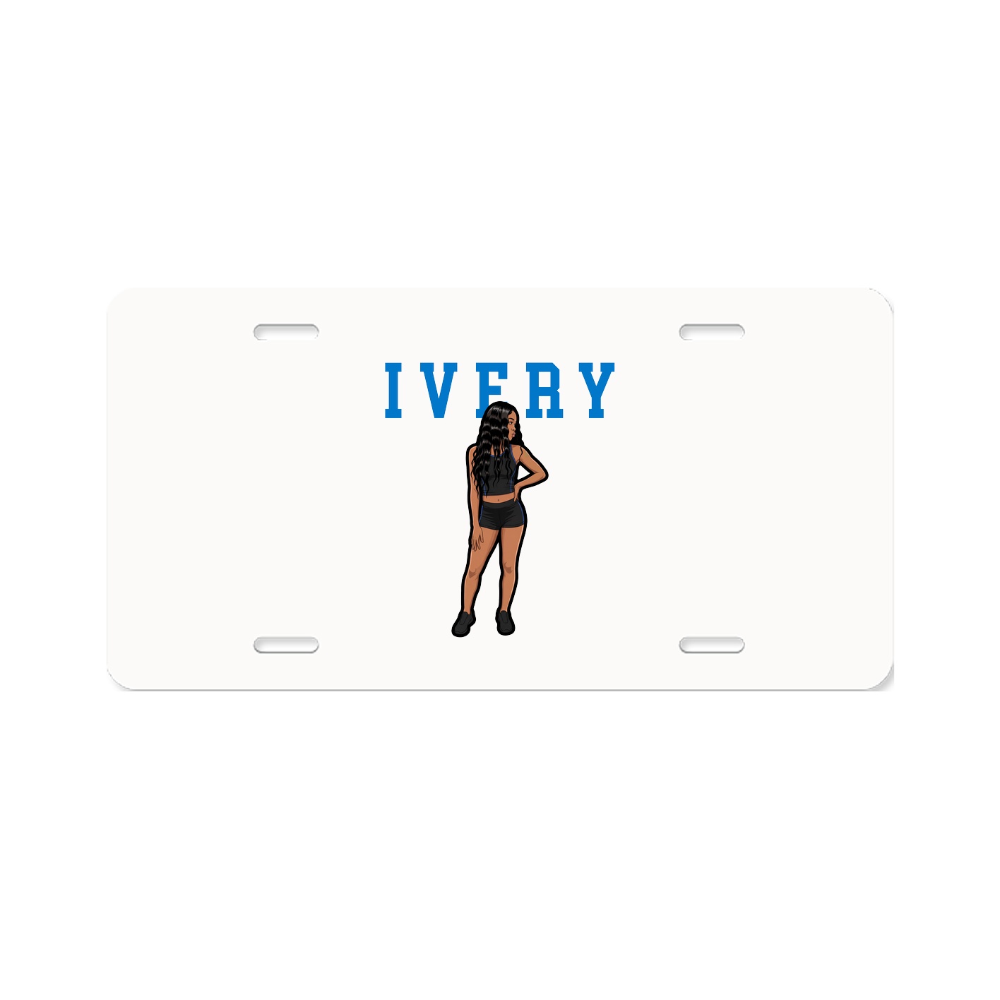 License Plate — Shirsey in Classic