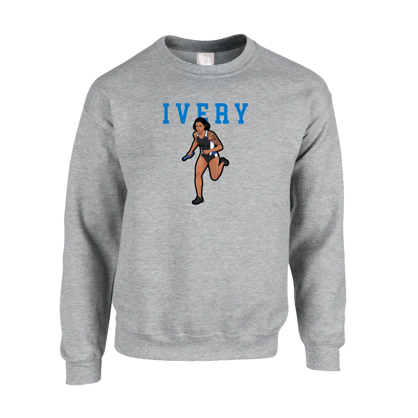 Fleece Crew — Shirsey in Grey