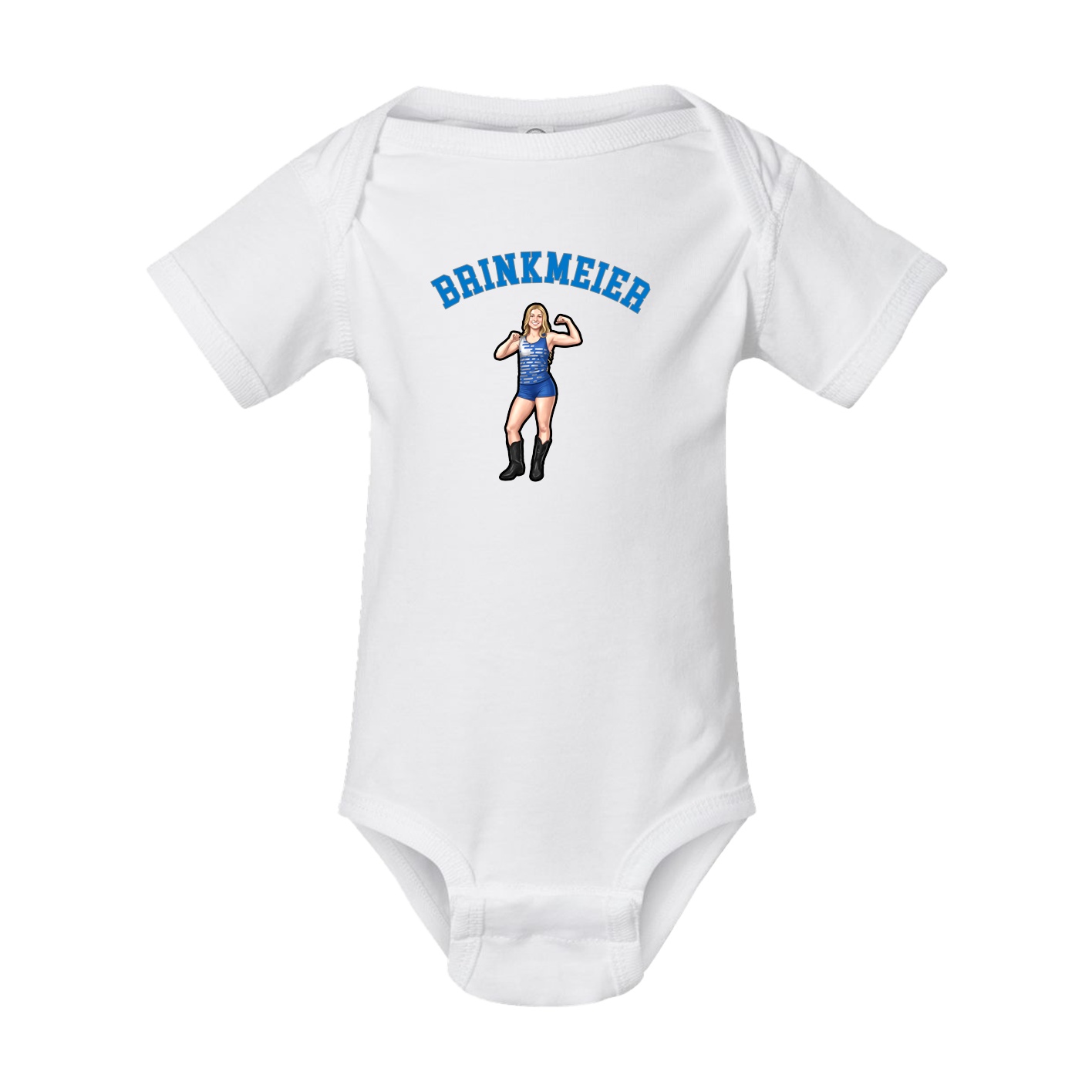 Baby Onesie — Shirsey Arch in White