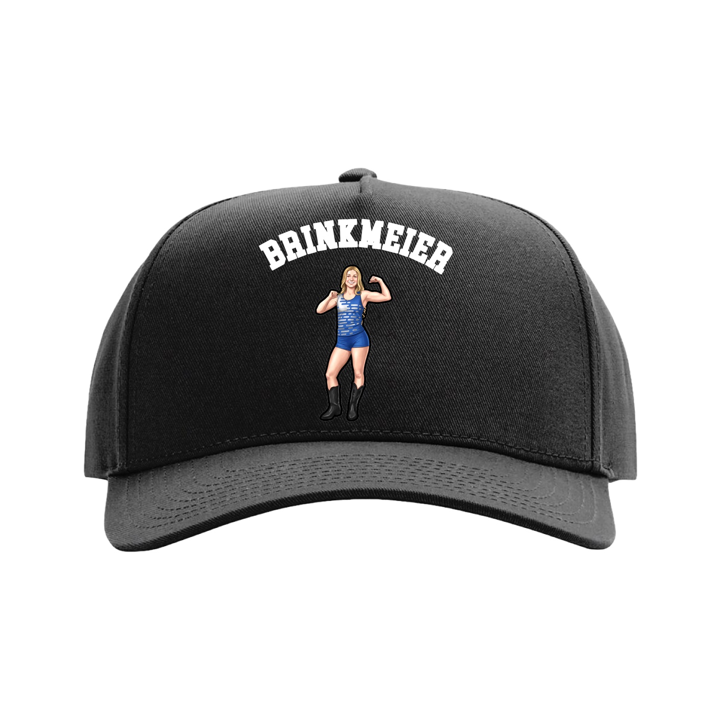 Full Fabric Five-Panel Champ Cap