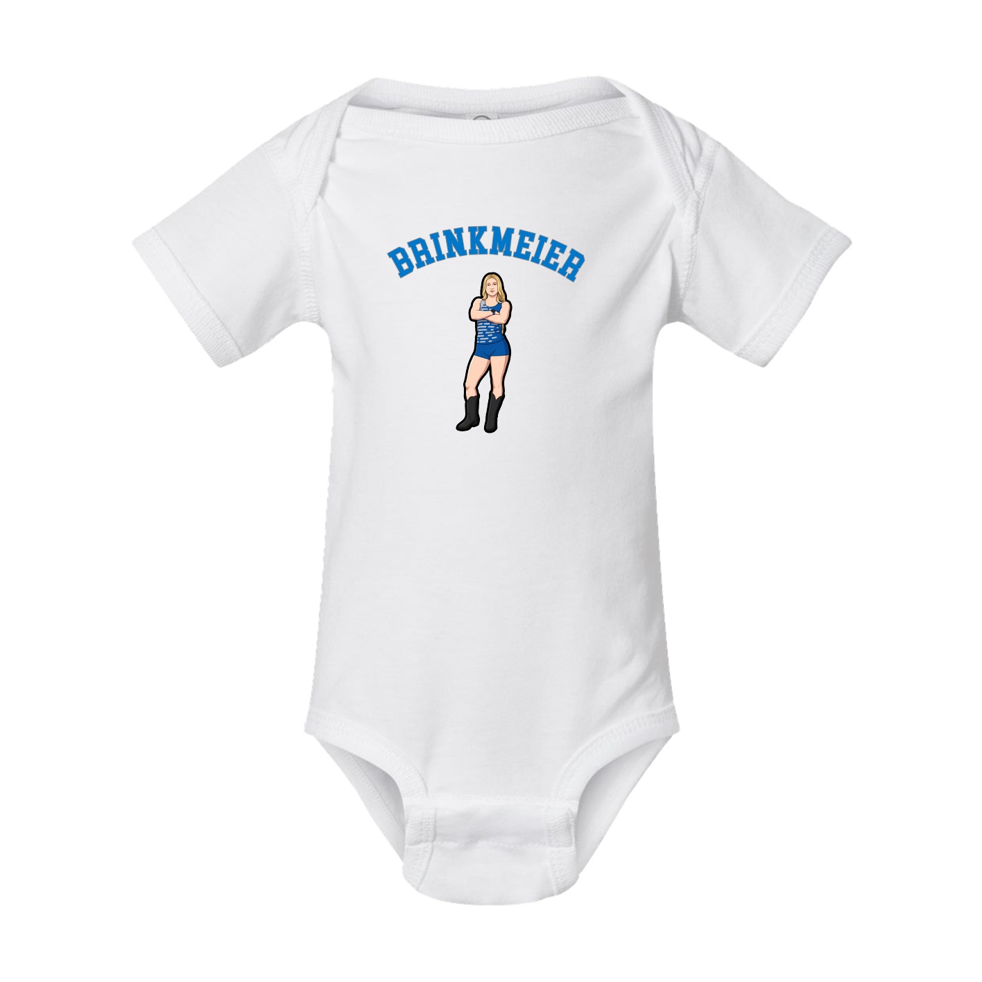Baby Onesie — Shirsey Arch in White