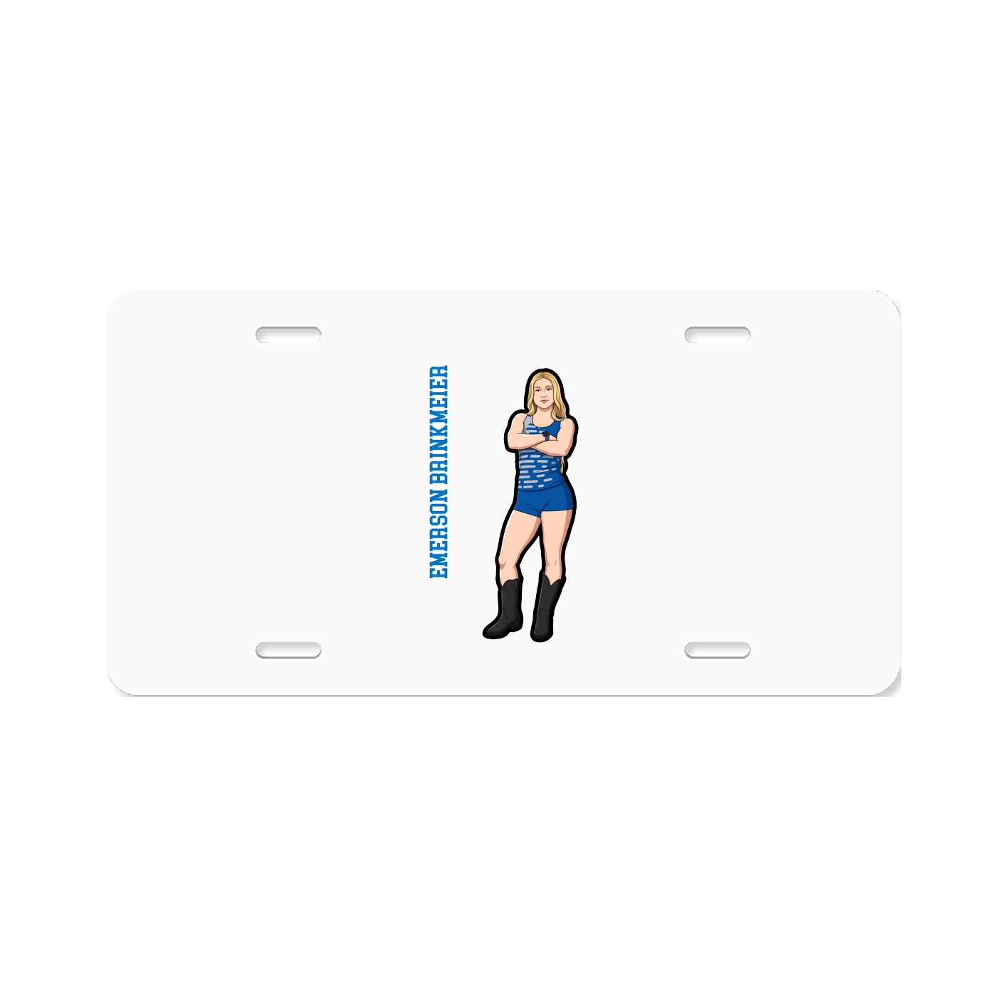 Aluminum License Plate