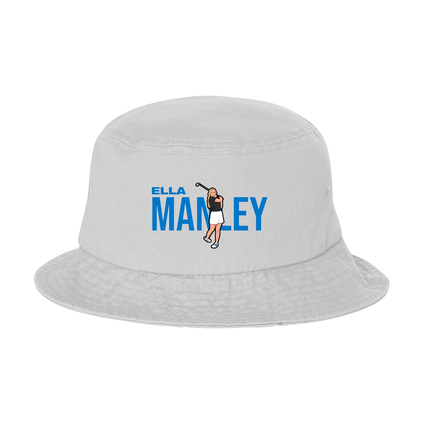 Bucket Cap — Player Name in White