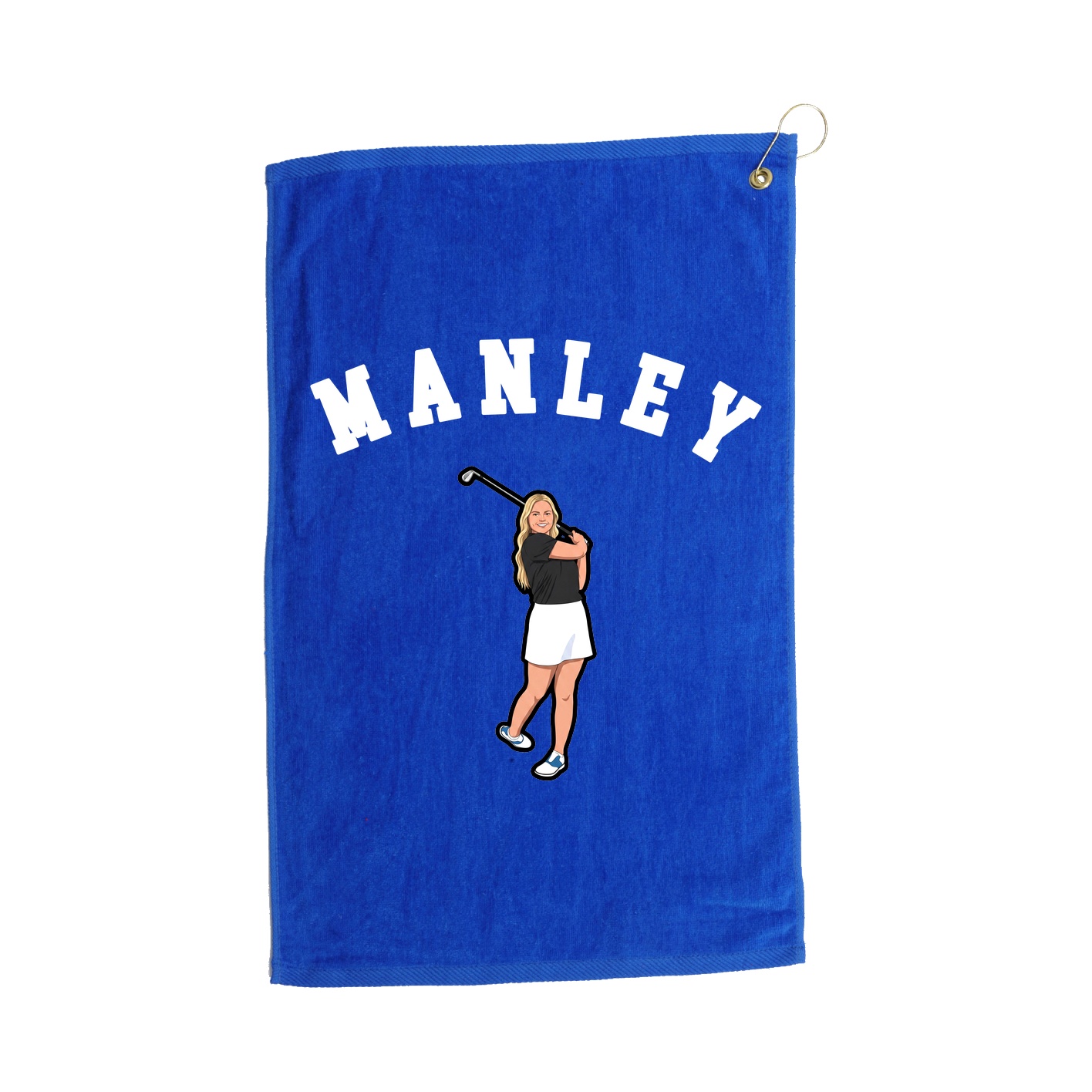 Golf Towel — Shirsey Arch in Royal